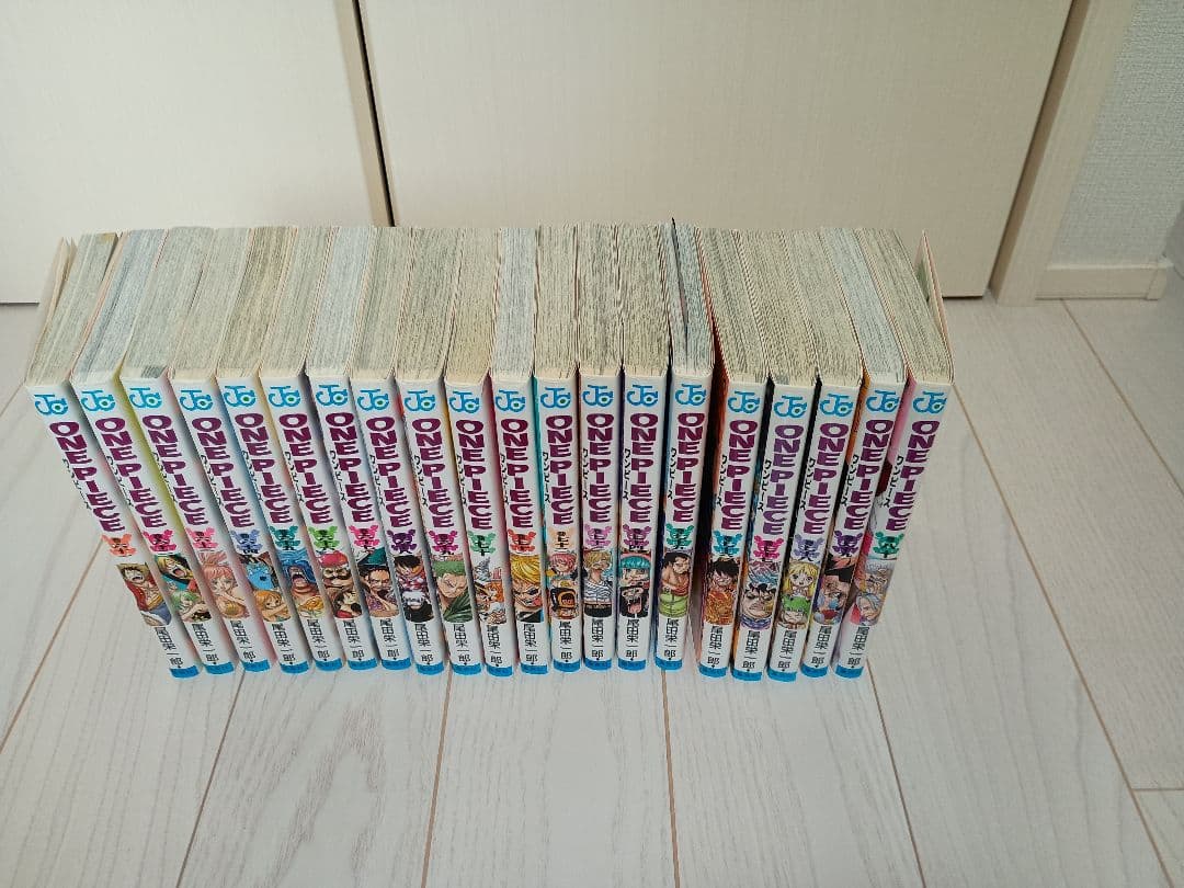 ONE PIECE すべて初版 34-111巻セット【104巻のみ無】