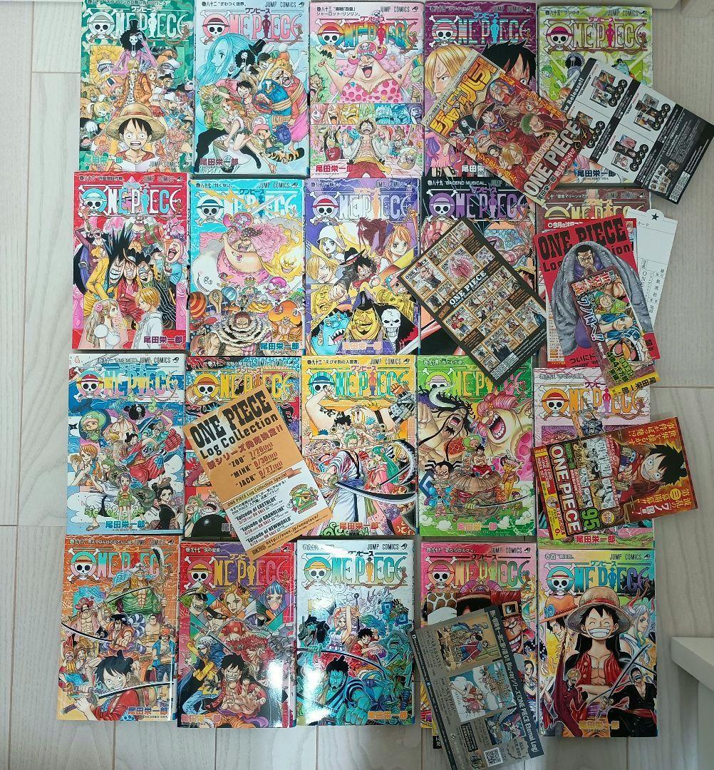 ONE PIECE すべて初版 34-111巻セット【104巻のみ無】