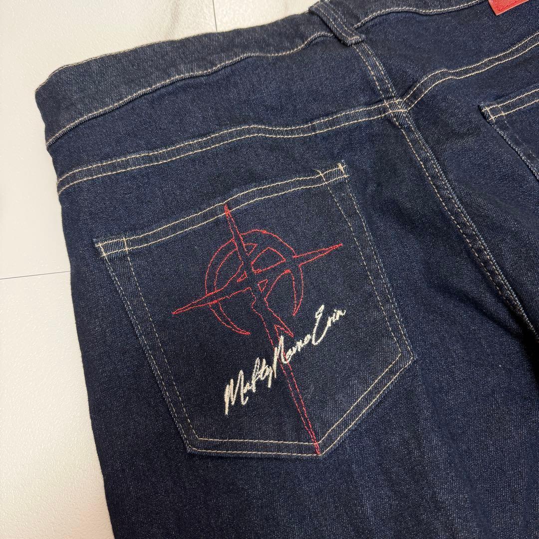 エドウィン　ジャージーズ　ルーズテーパードデニム 機動戦士ガンダム　刺繍 XXL