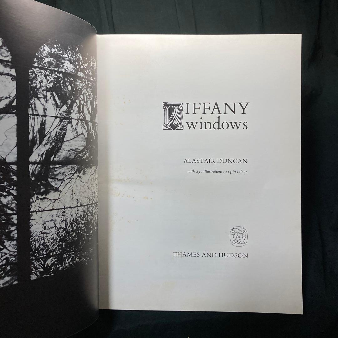 TFFANY windows ； ALASTAIR DUNCAN 洋書 大型本