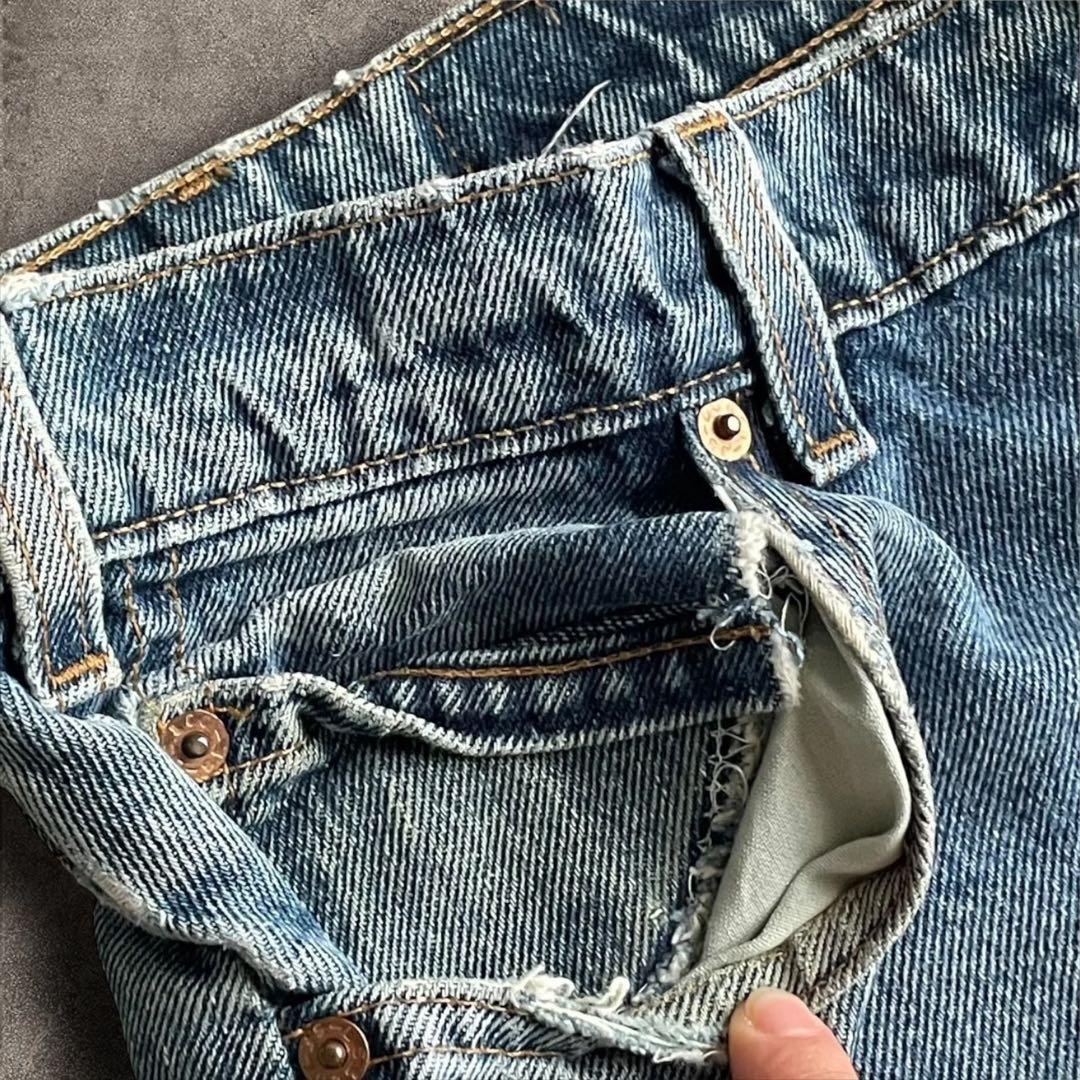 H100　様★90sアメリカ製Levi's 560ワイドデニムW34L32