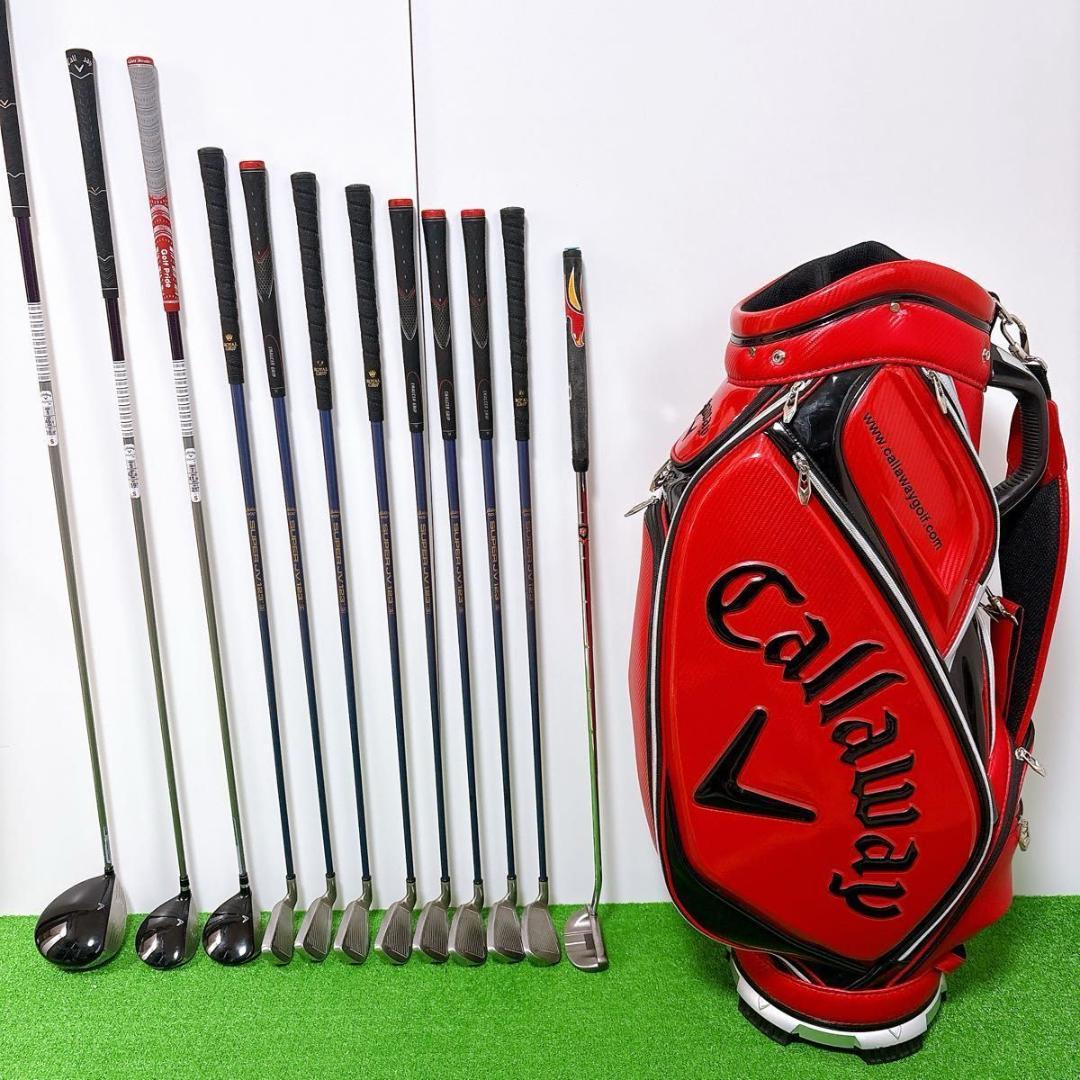 良品 Callaway LEGACY メンズ　ゴルフ 12本 セット S 初心者
