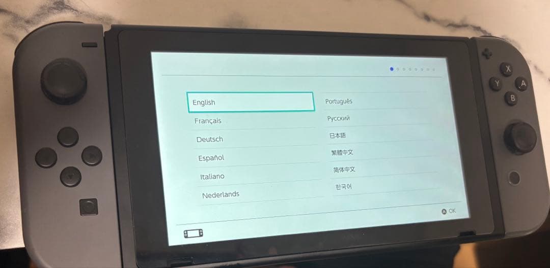 Nintendo Switch１　グレー 本体 コントローラー付き
