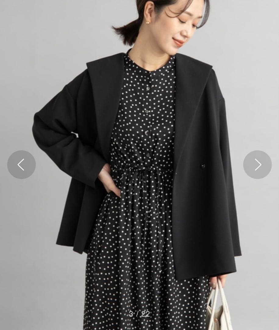 【新品未使用】URBAN RESEARCH DOORS ドット柄ワンピース M