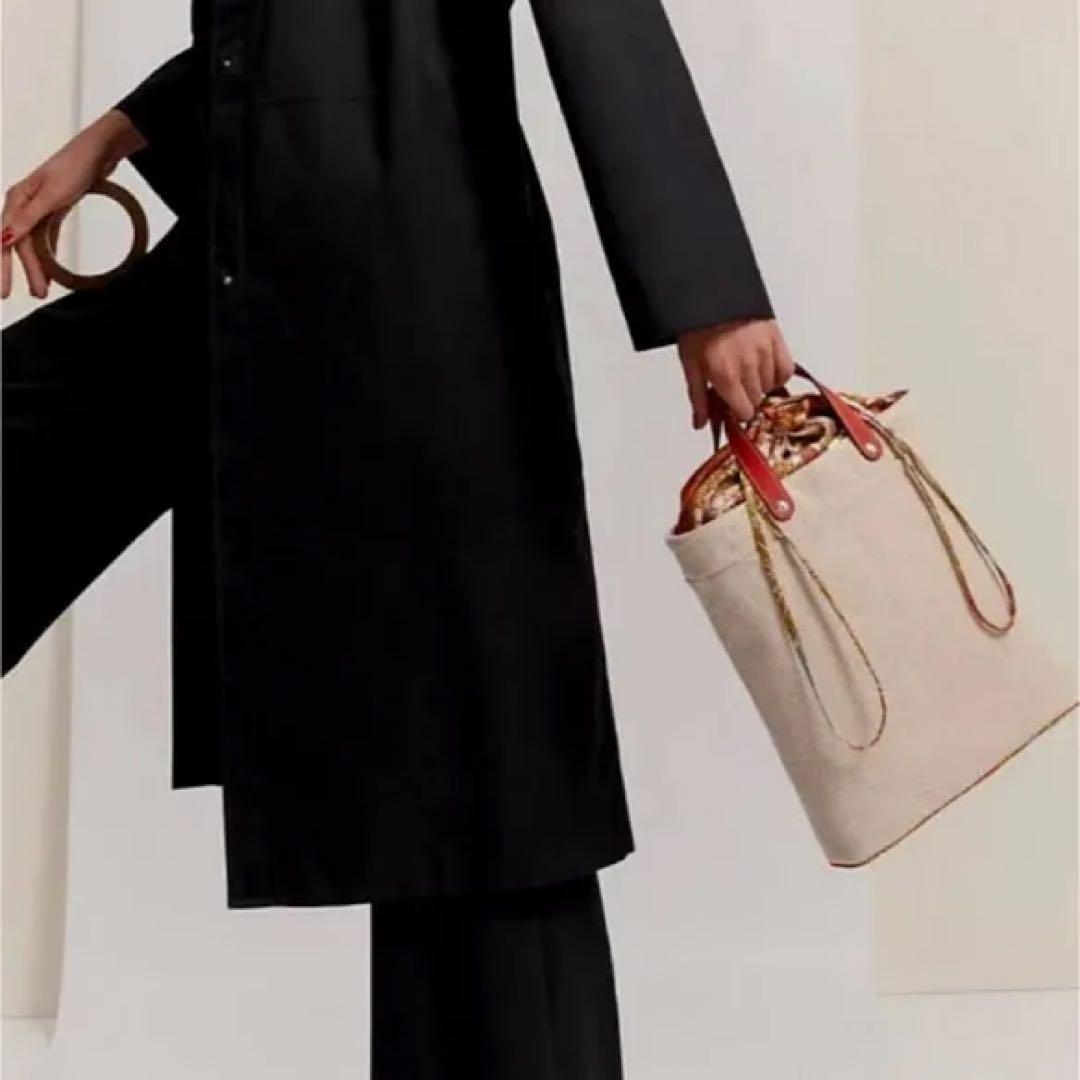 もこ　新品未使用⭐︎エルメストートバッグ⭐︎プティアッシュ⭐︎HERMES