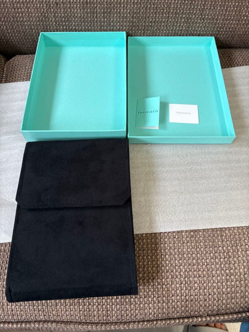 正規品　美品 Tiffany ティファニー ハードウェア ネックレス　ケース空箱