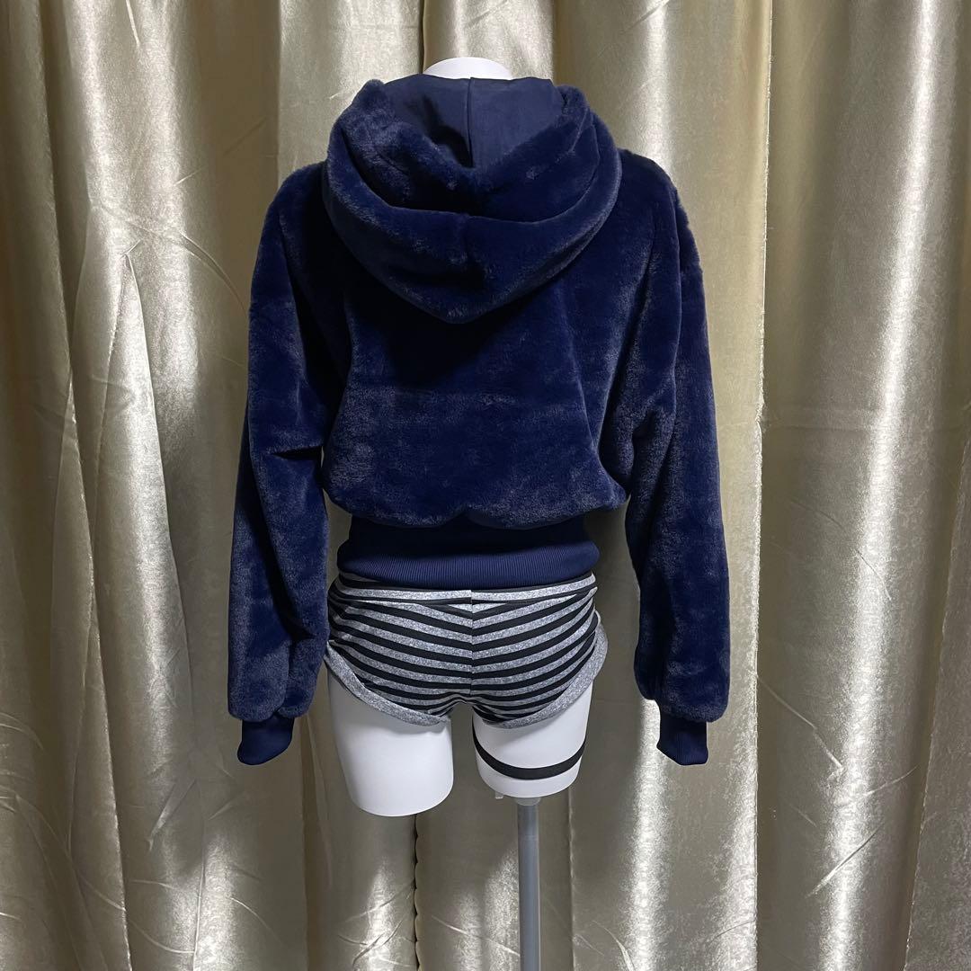 PUMA ファーパーカー 短丈 平成ギャル archive y2k