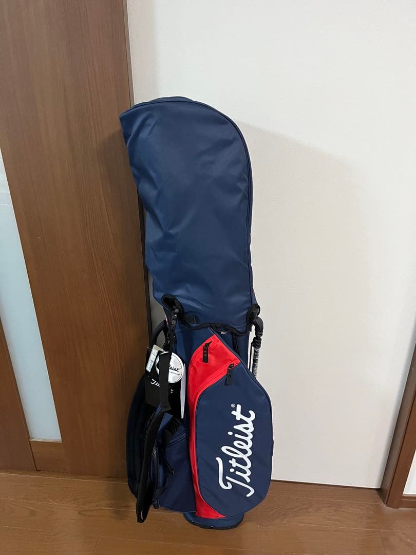 Titleist キャディバッグ ネイビー/レッド