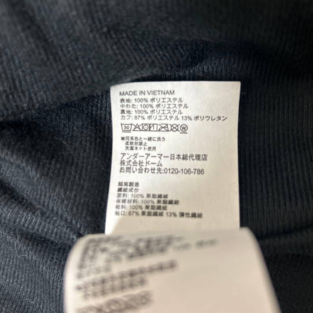 UNDER ARMOUR 黒 ベンチコート
