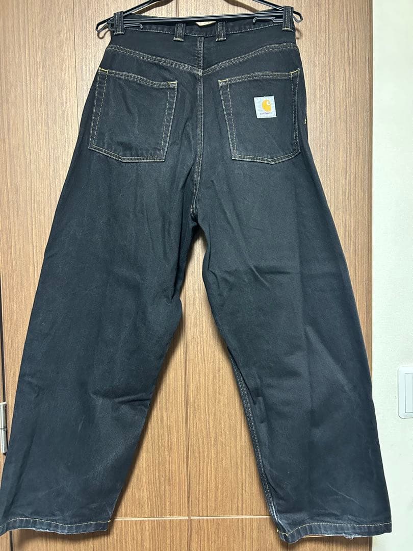パンツ Carhartt Brandon Pant black rinsed S