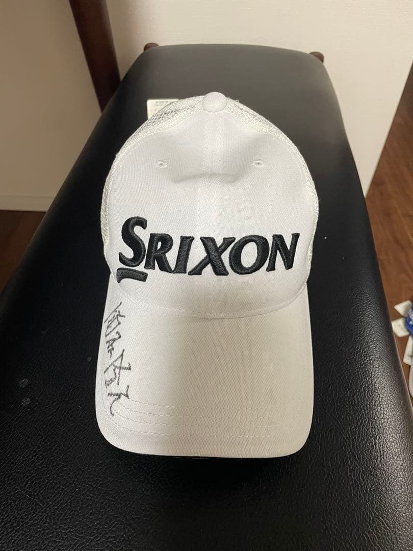 Srixon サイン入りキャップとバイザーセット3点