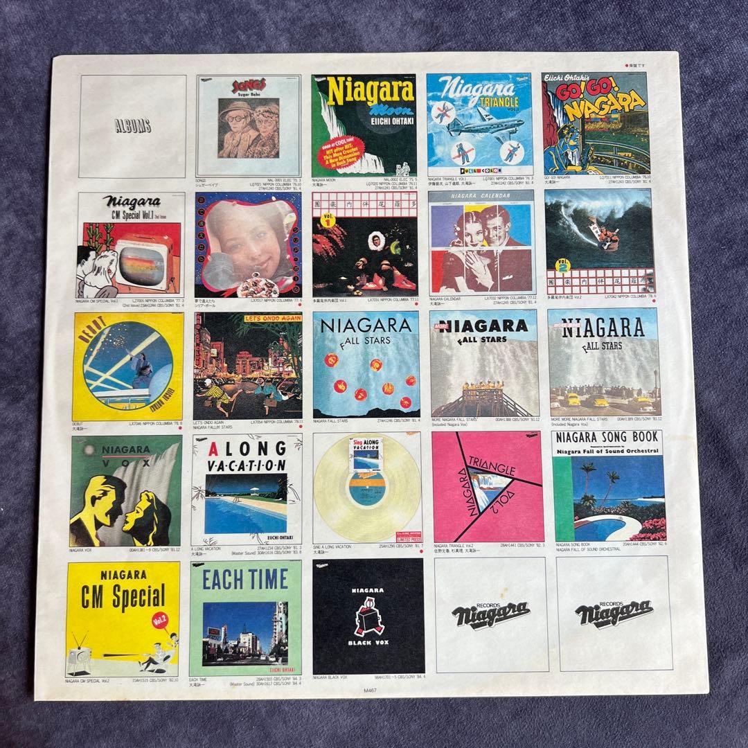 大滝詠一 Go! Go! Niagara LP 帯付き 国内盤