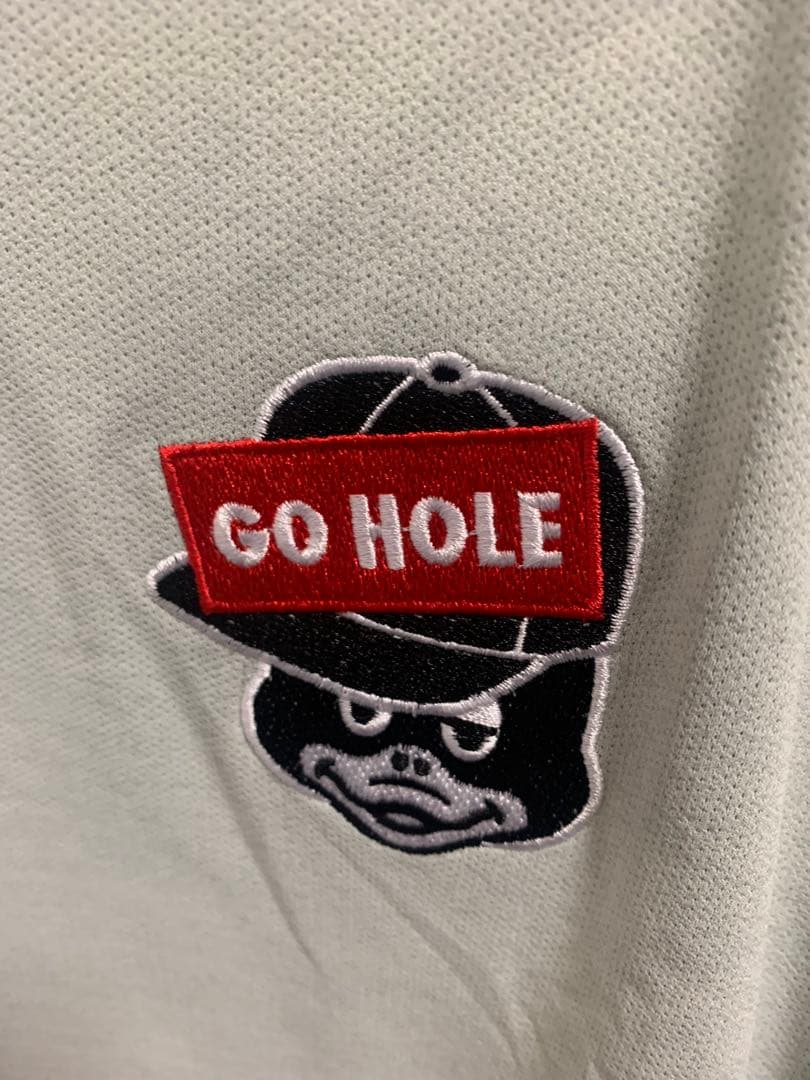 新品 golfickers ゴルフィッカーズ ロングスリーブジップシャツ XL