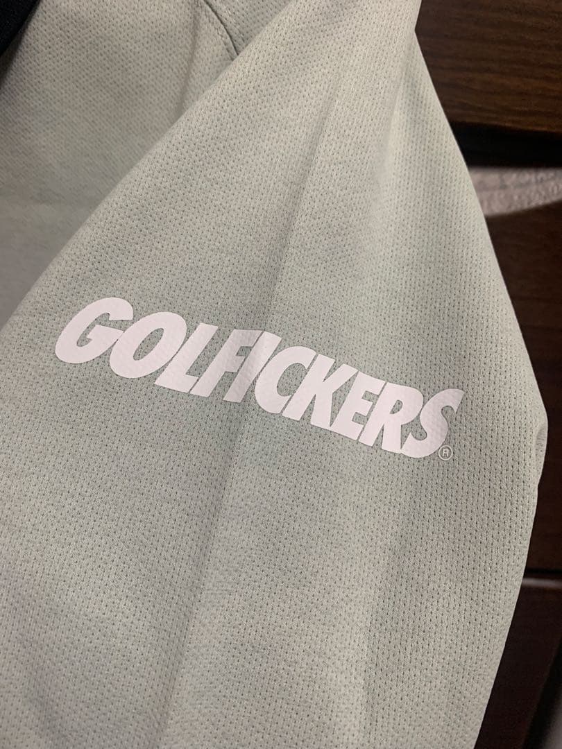 新品 golfickers ゴルフィッカーズ ロングスリーブジップシャツ XL