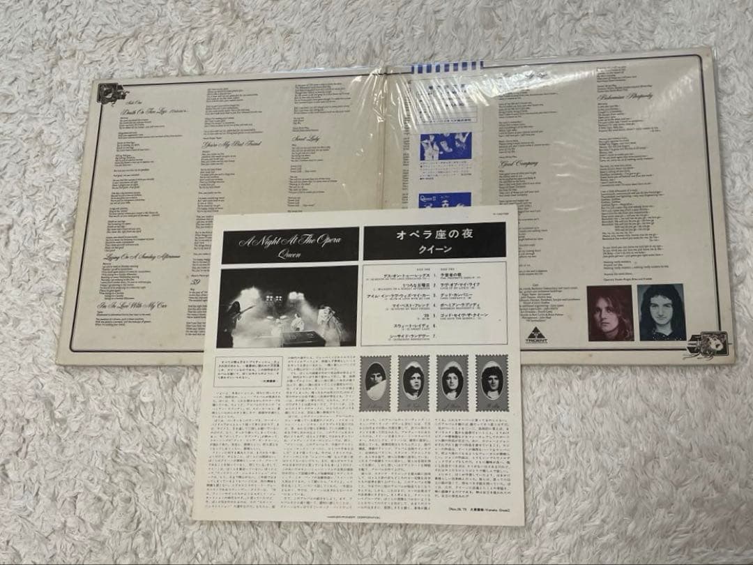 Queen 帯付き国内盤レコード　3枚セット