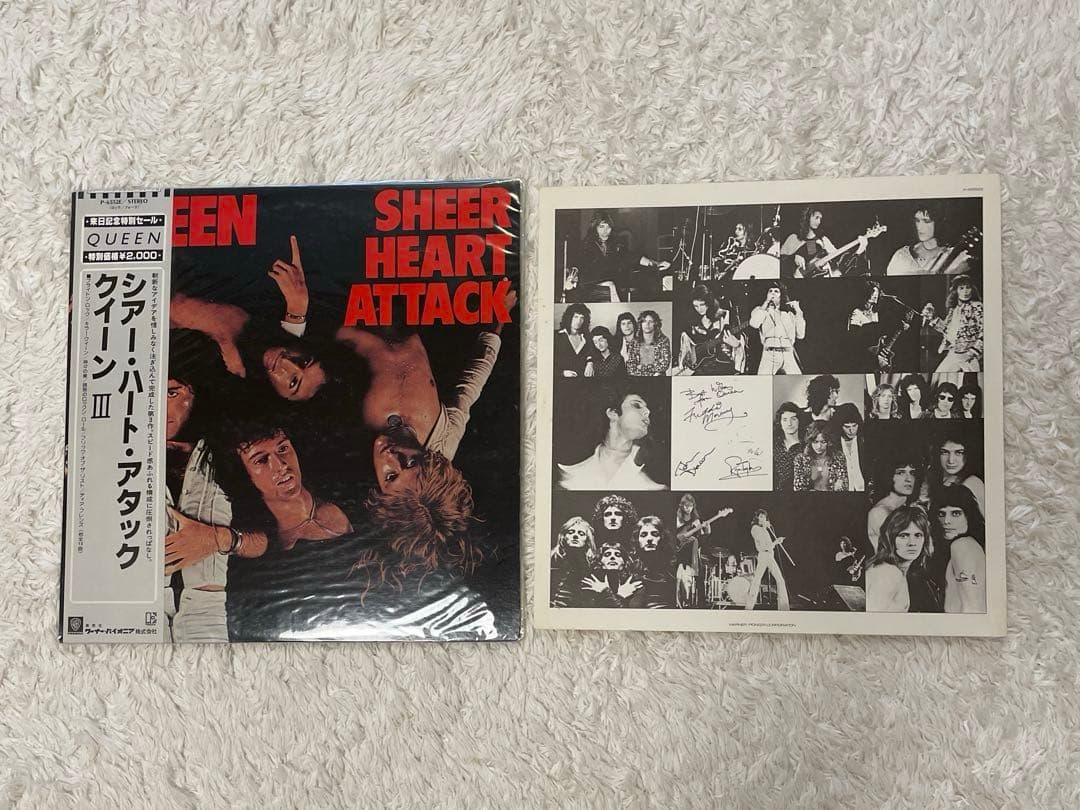 Queen 帯付き国内盤レコード　3枚セット