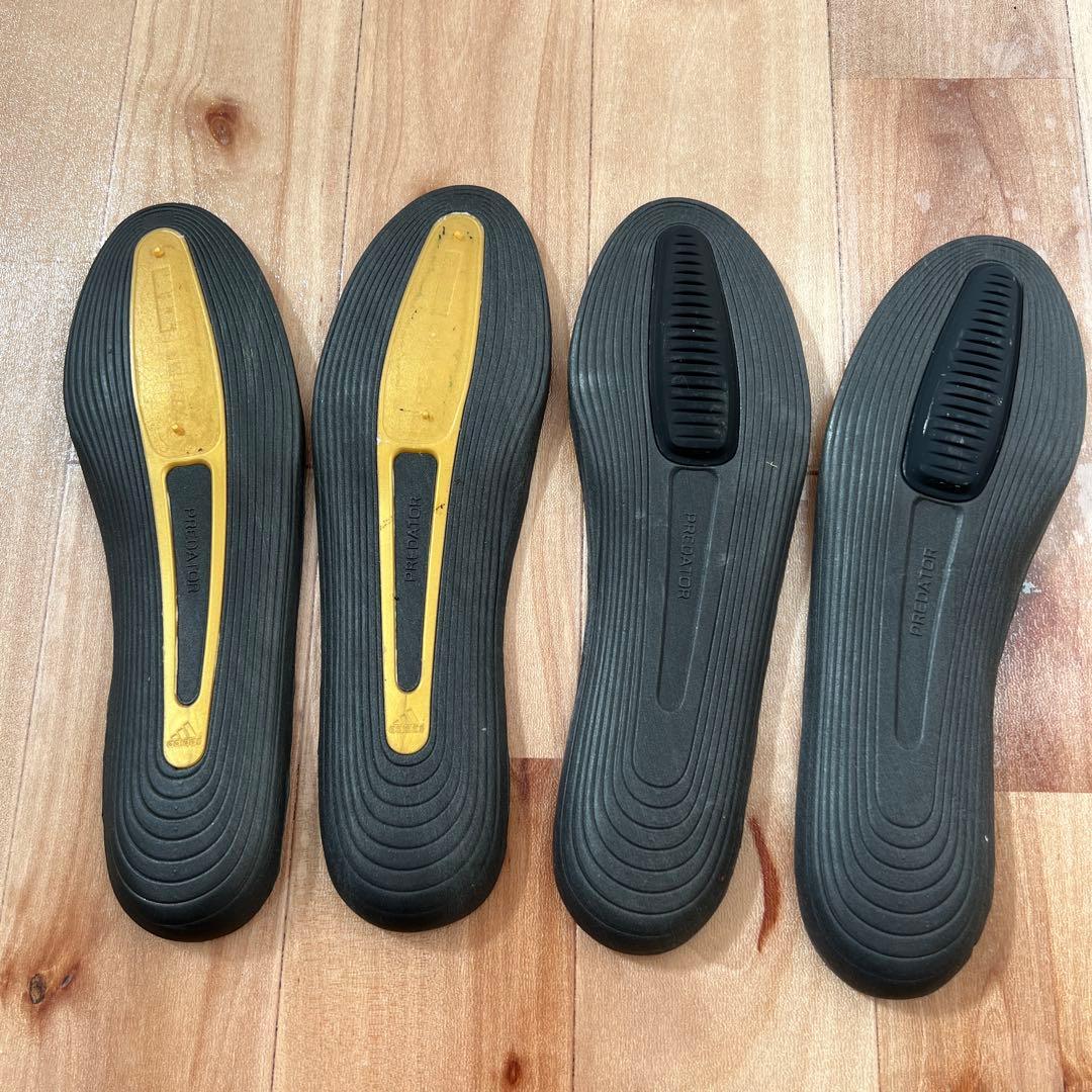 未使用　adidas プレデターアブソリュートFG ホワイト/ゴールド　25.5