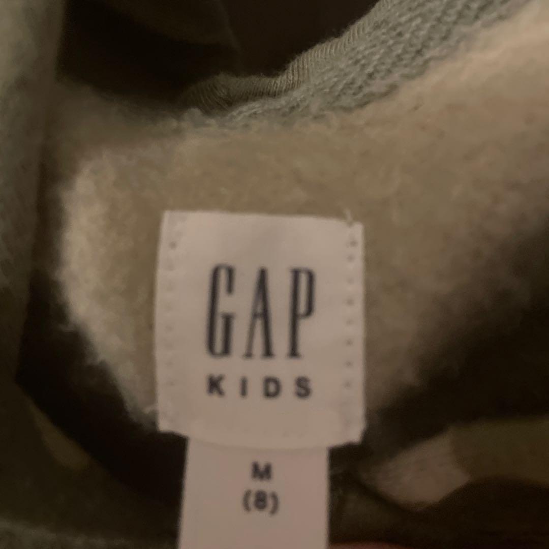 00s old GAP y2k 迷彩 フルジップパーカー ラメ キラキラ ロゴ