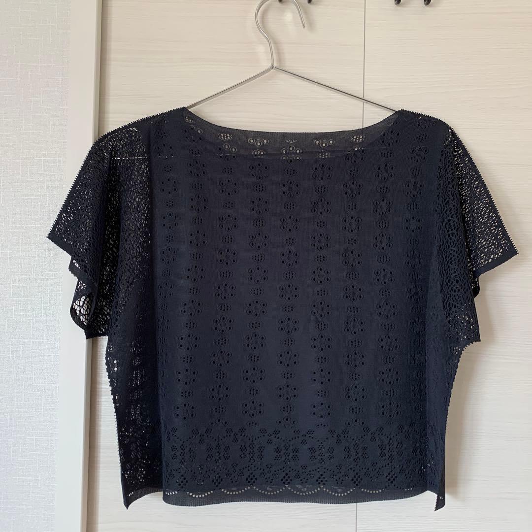 チャコット バレエ ヨガ ＊レースニットTシャツ＊ Mサイズ 新品❣️