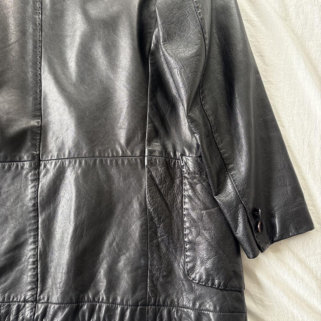 YOHJI YAMAMOTO HOMME レザージャケット ヨウジヤマモト オム