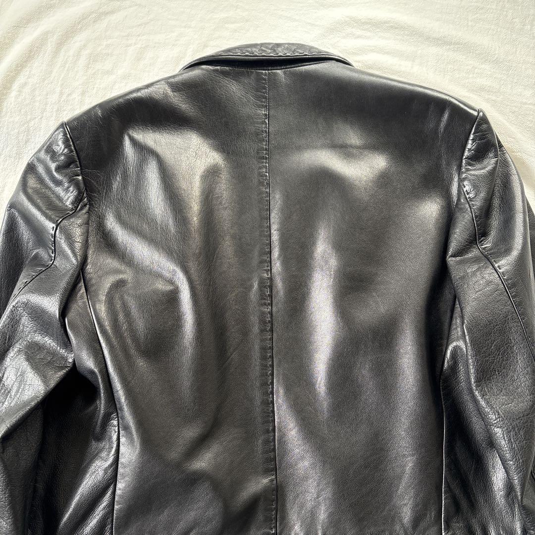 YOHJI YAMAMOTO HOMME レザージャケット ヨウジヤマモト オム
