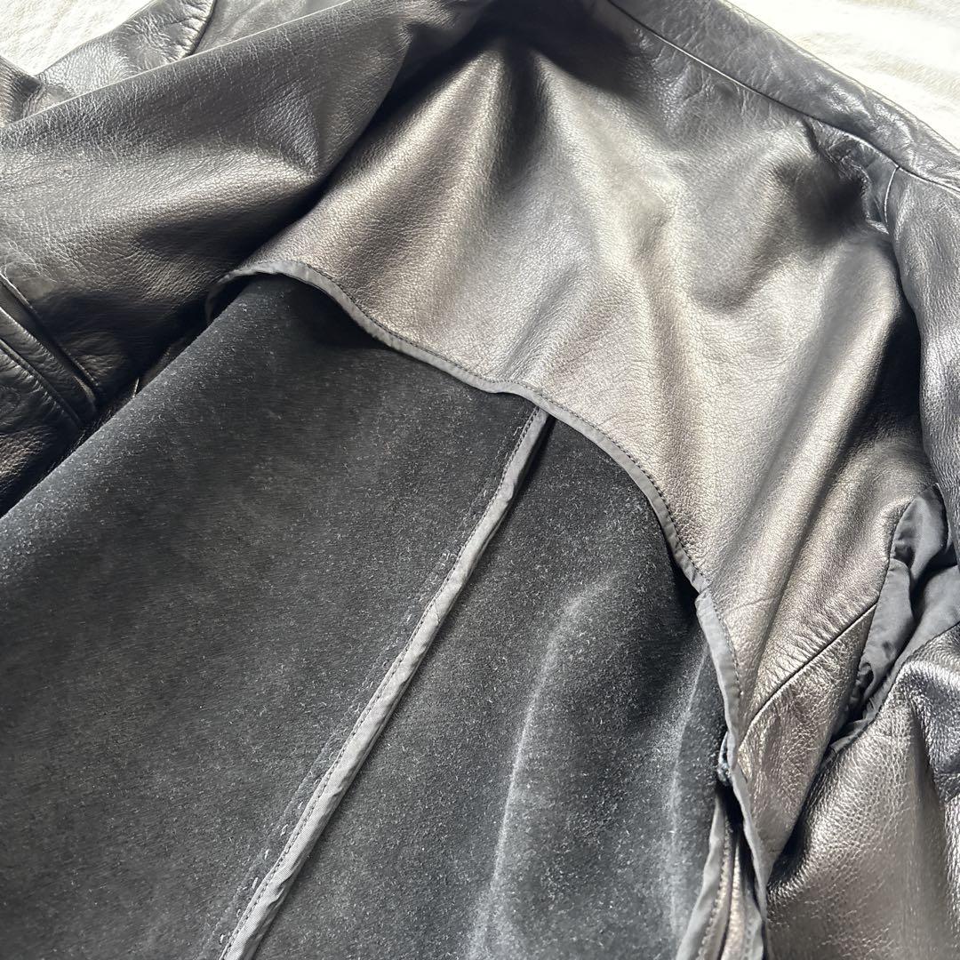 YOHJI YAMAMOTO HOMME レザージャケット ヨウジヤマモト オム