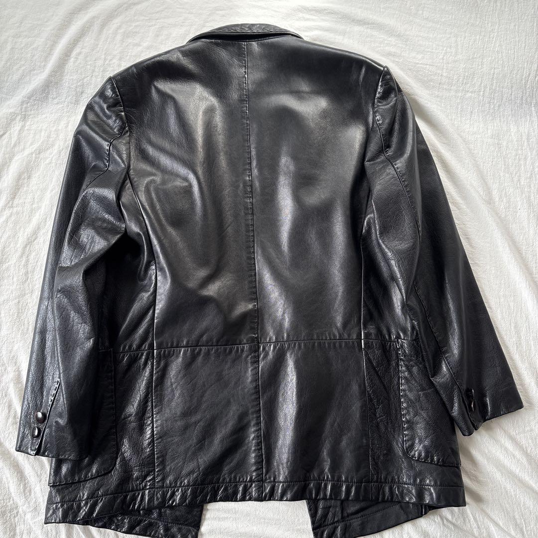 YOHJI YAMAMOTO HOMME レザージャケット ヨウジヤマモト オム