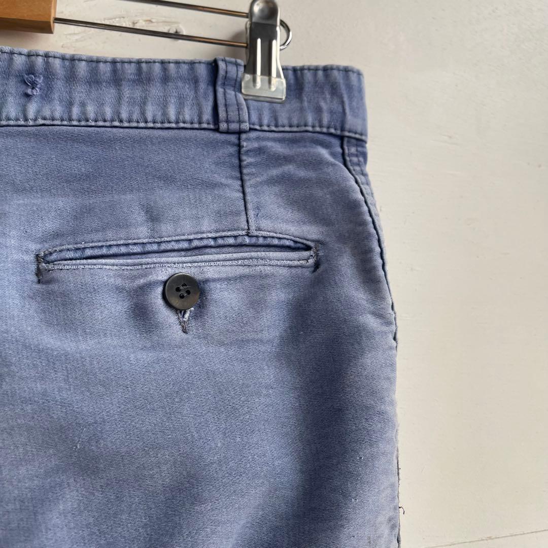 70s 80s フレンチ モールスキンパンツ ヴィンテージ 古着 ヨーロッパ