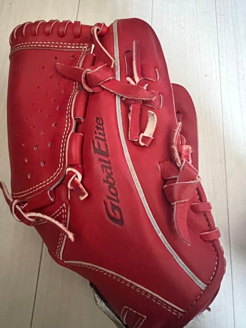 ミズノ Global Elite G-ONE レッド 軟式グローブ