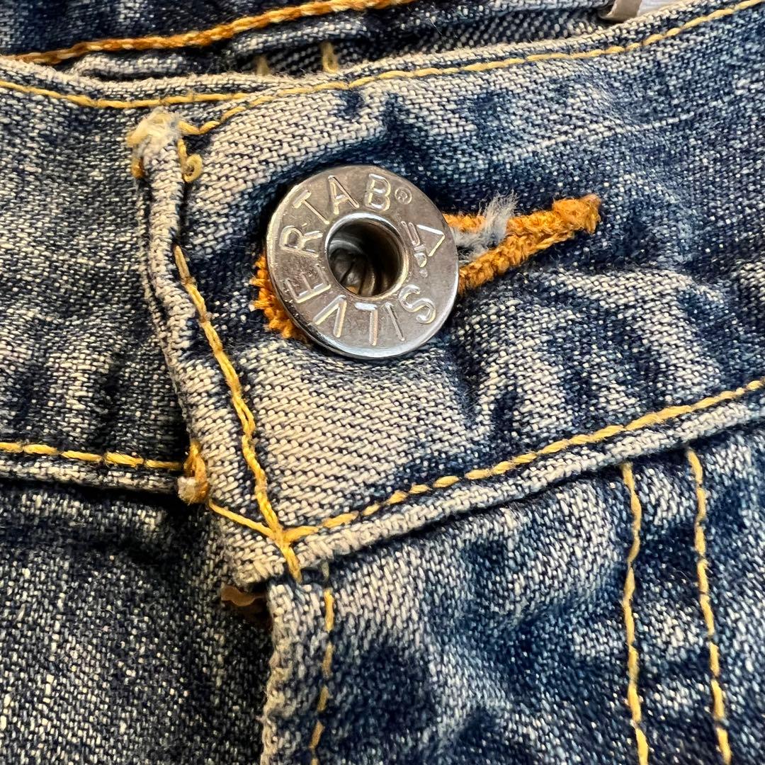 MoYA‼️Levi'sリーバイス Y2Kシルバータブ 03年製バギーパンツ
