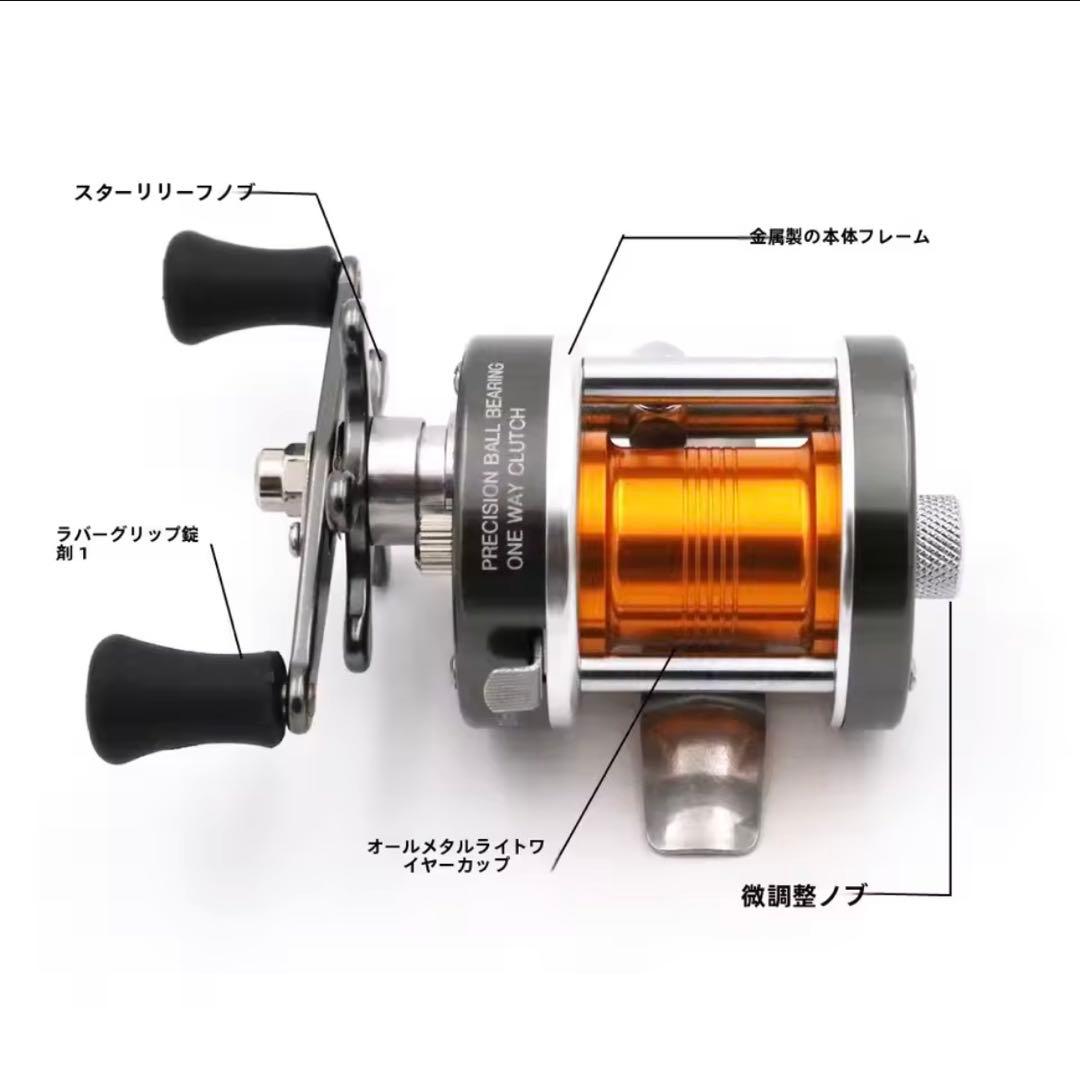 超小型 ベイトリール BL25 中華アンバサダー 左ハンドル 140g BFS