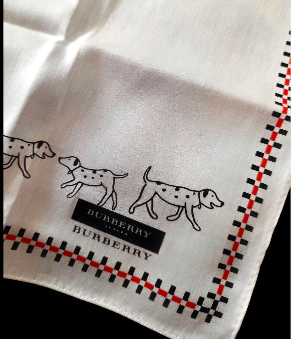 新品未使用 BURBERRY 犬 ハンカチーフ セット バラ売りX