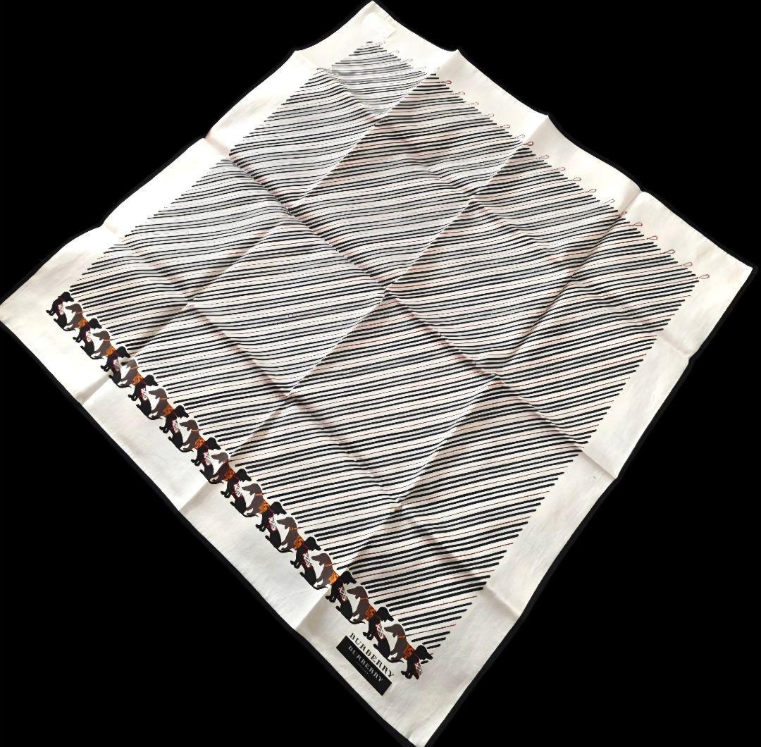 新品未使用 BURBERRY 犬 ハンカチーフ セット バラ売りX