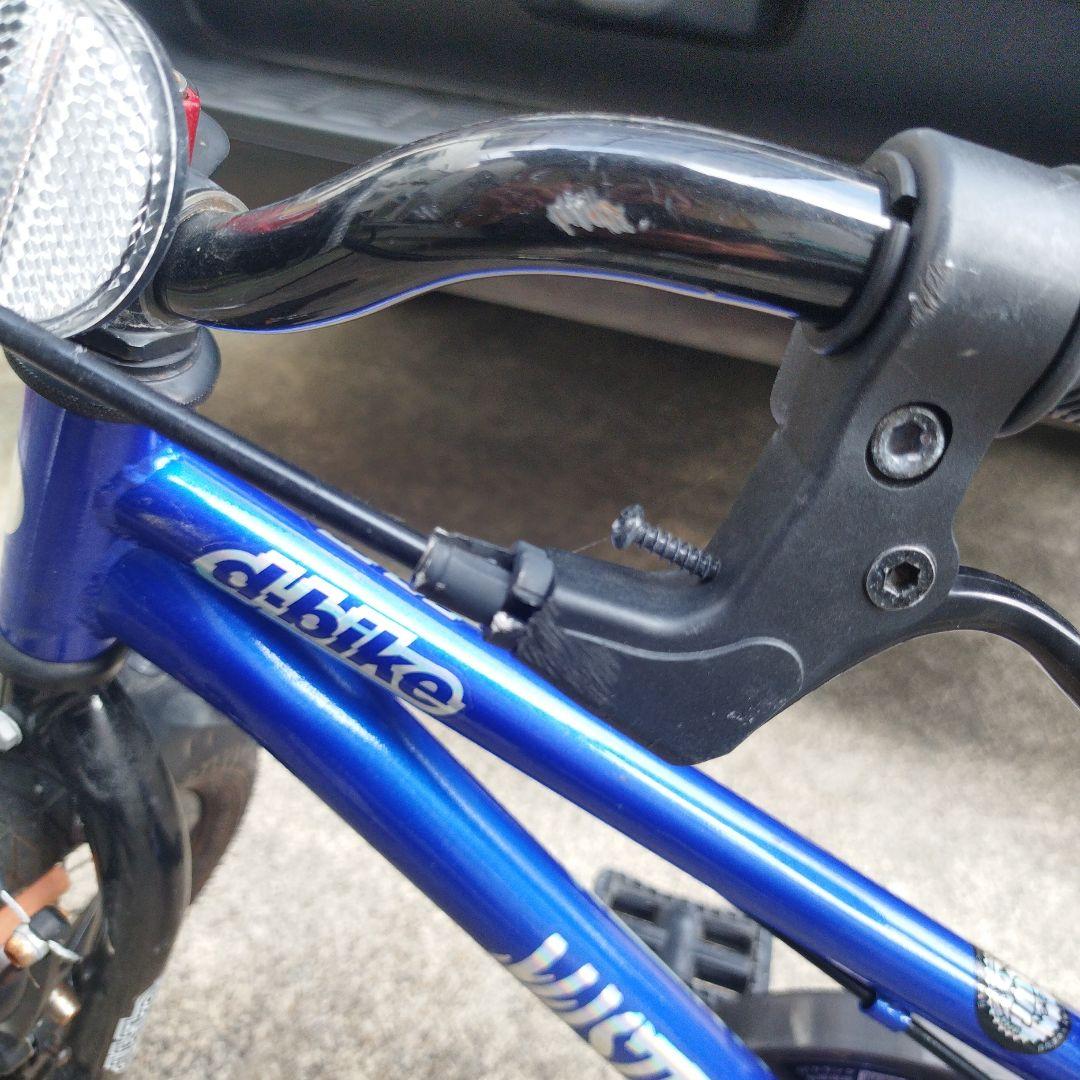 d-bike マスタープラス 14インチ MASTER+ 14 中古　補助輪付き