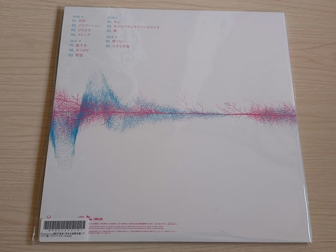 メガジャケ　新品　SUPER BEAVER 『音楽』 完全生産限定版レコード重量