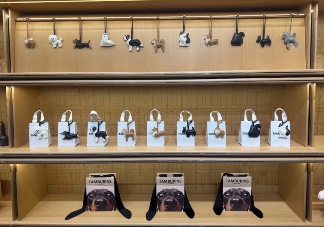 TAMBURINS バッグチャーム ビションフリーゼ