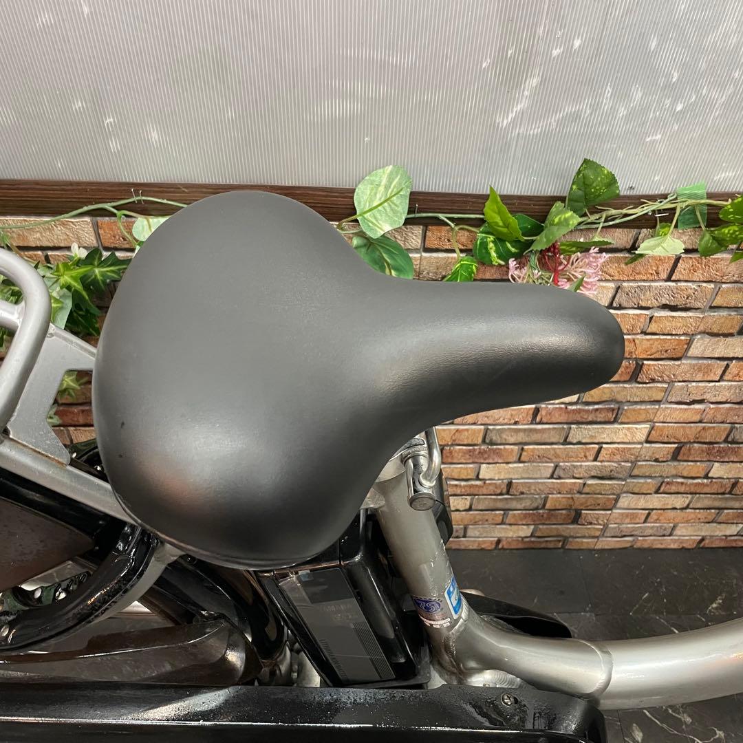 【44】電動自転車 YAMAHA With シルバー 26インチ