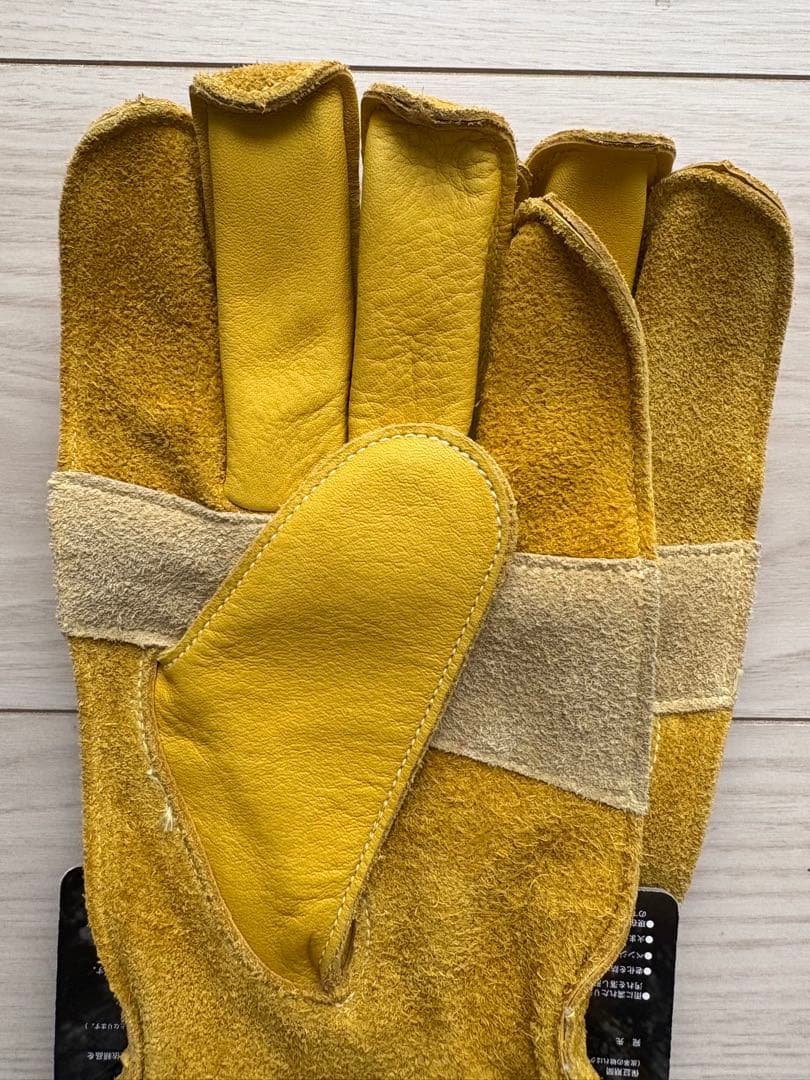 新品未使用 Grip Swany キャンプグローブ イエロー