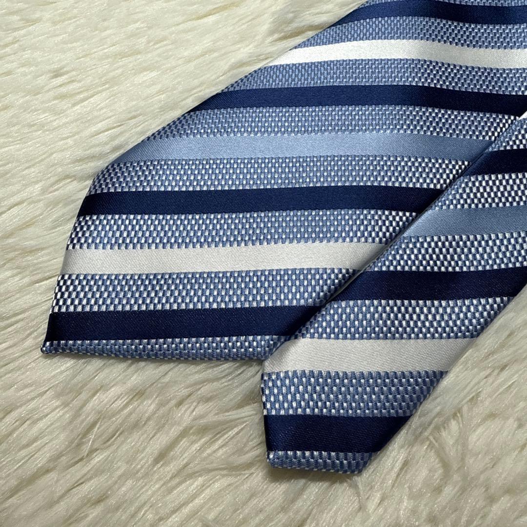 【未使用品】Paul Smith ネクタイ　高級シルク　レジメンタル