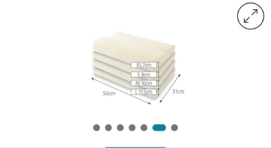 TEMPUR Original Pillow XS 未使用