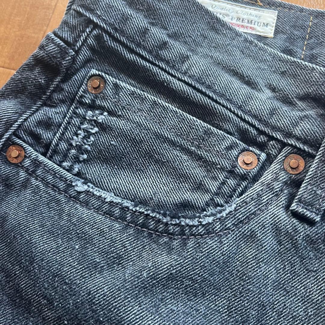 Levi's premium 501BIG E 赤耳 ブラック W32 L32