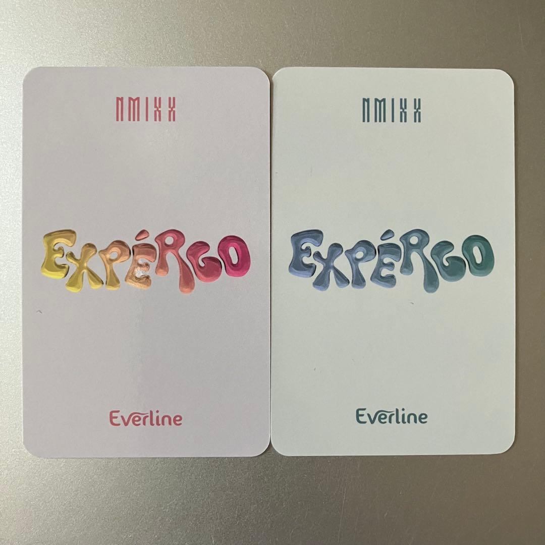 NMIXX expérgo everline 特典 トレカ　ヘウォン