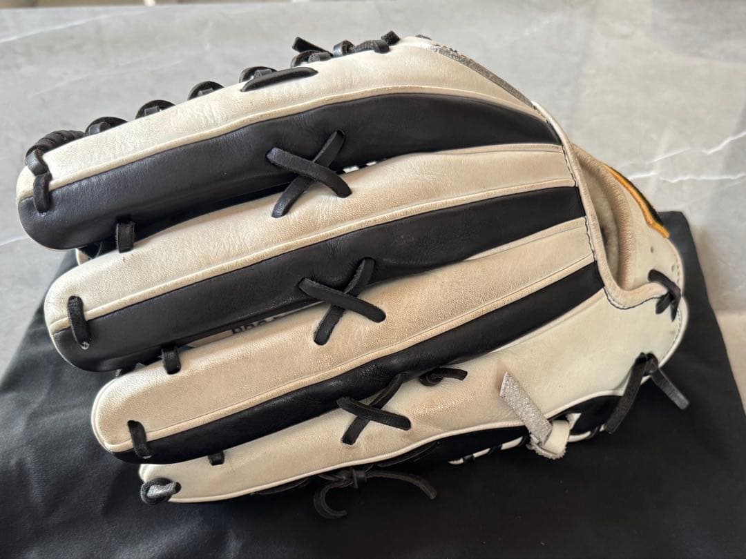 最終値下げ　ZETT プロステイタス　外野用　オーダーグラブ　軟式
