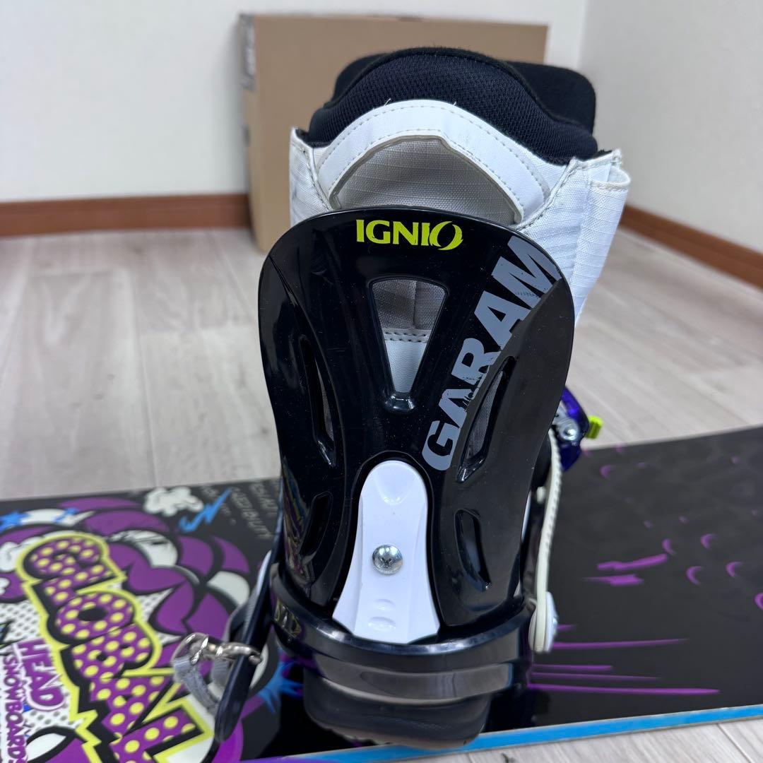HEAD スノーボード 150cm 即乗りセット
