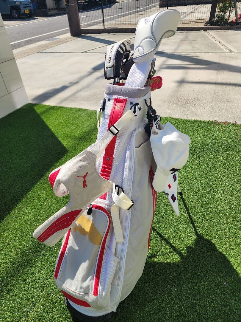 期間値引き　TaylorMade レディース L フルセットトラベルカバー付き！