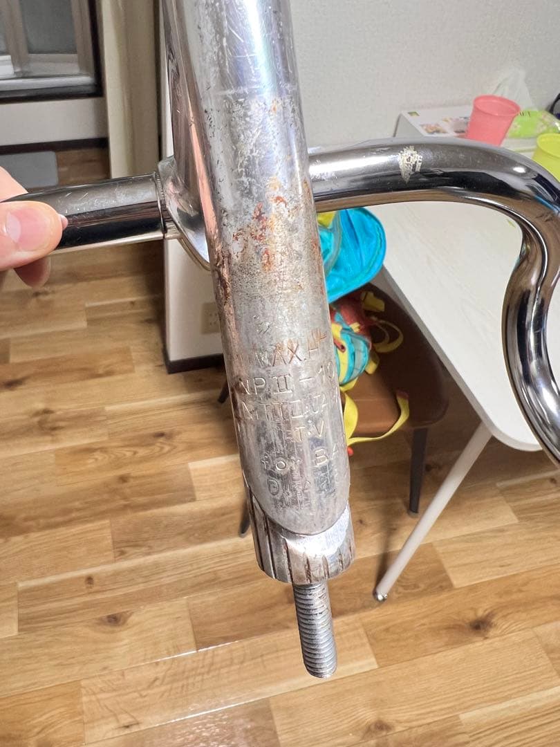 Njs ニットドロップバーとステム。