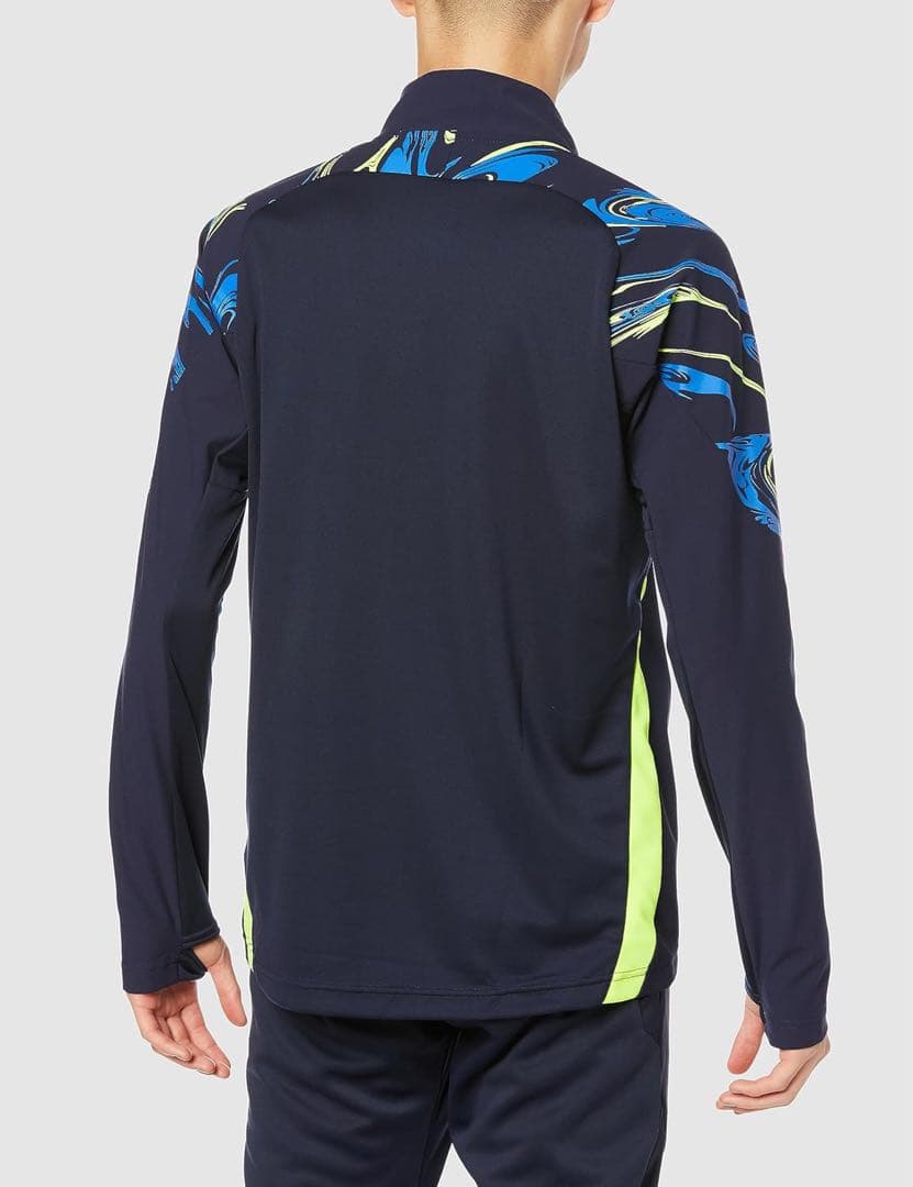 【新品】アシックス サッカーウェア ウインドバリアハーフジップトップ　Lサイズ