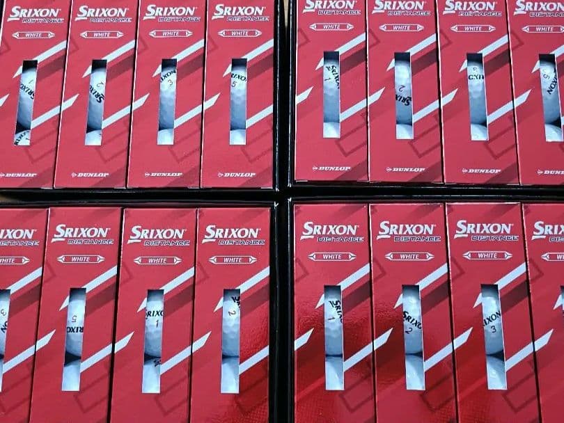 特価‼️スリクソン ディスタンス 白　4ダース