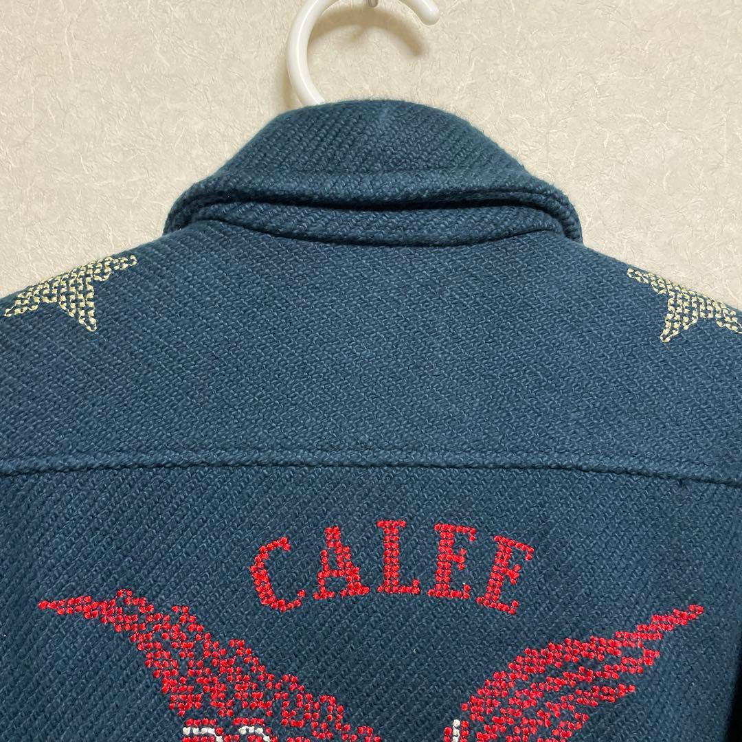 CALEE コットンスーベニアジャケット　クラシックペイズリー