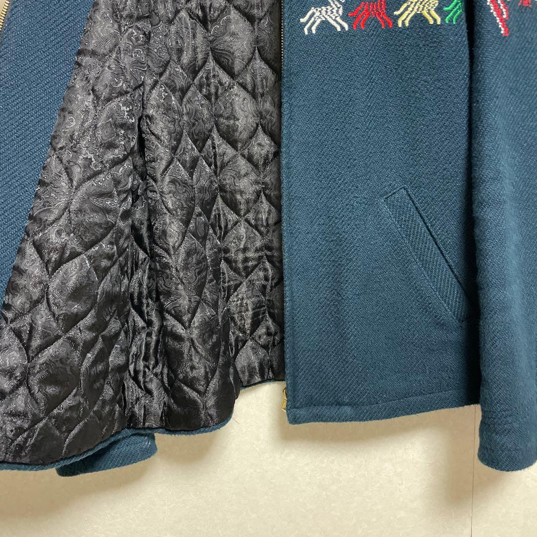CALEE コットンスーベニアジャケット　クラシックペイズリー